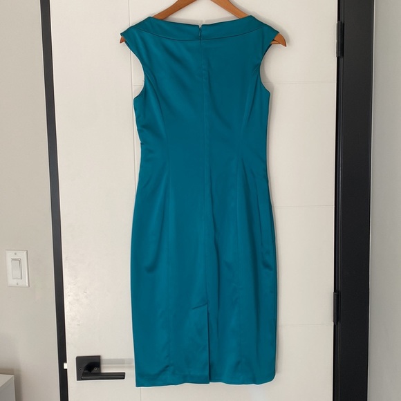 Jax - Teal Cocktail Dress - SZ 4 - Picture 3 of 8